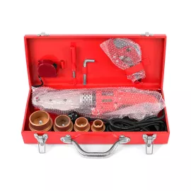 Раструбный сварочный аппарат 1.5 kW, расширенный комплект 20, 25, 32, 40, 50, 63 MESSER 10-40-063, изображение 2