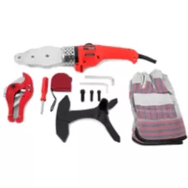 Раструбный сварочный аппарат 1.5 kW, расширенный комплект 20, 25, 32, 40, 50, 63 MESSER 10-40-063, изображение 5