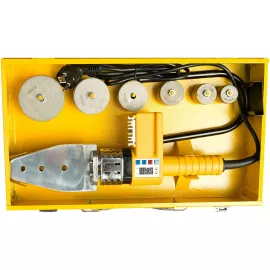 Цифровой аппарат для сварки пластиковых труб Inforce 03-24-01, изображение 2