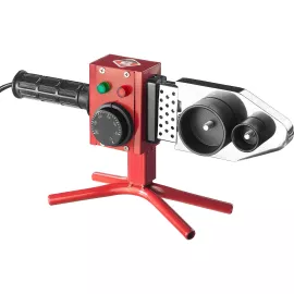 Сварочный аппарат для полипропиленовых труб, 800Вт, 50-300С, насадки 20, 25, 32, 40 , 50, 63мм, металлический кейс, 220В ЗУБР МАСТЕР АСТ-800, изображение 5