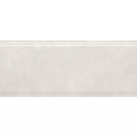 BDA004R Сад Моне белый обрезной 30*12 керамический бордюр