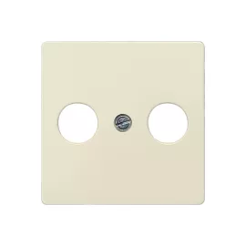 Накладка антенной розетки Siemens DELTA LINE слоновая кость 5TG2591