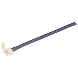 Коннектор IEK RGB, 10мм, 3шт, 15см-разъем LSCON10-RGB-213-03
