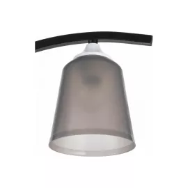 Универсальный плафон BayerLux "Цилиндр" Е14/Е27 дымчатый 11х11х12см 4931340