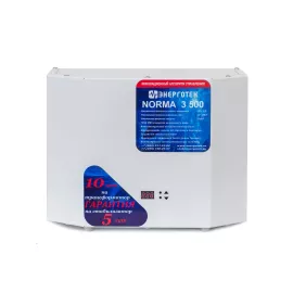 Стабилизатор напряжения (3500 ±15 В 120-260 В) Энерготех NORMA 514402