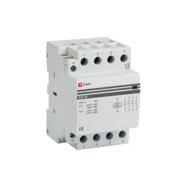 Модульный контактор EKF КМ, 50А 3п 220В 4но km-3-50-40