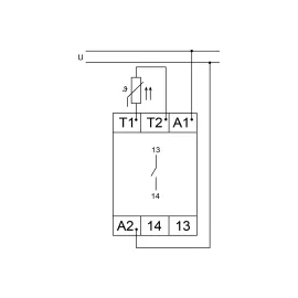 Термисторное реле контроля TELE V2TF01 2100100, изображение 2