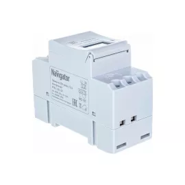 Таймер Navigator, NTR-E-D01-GR, на DIN-рейку, электронный 61559, изображение 2