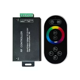 Контроллер для светодиодной ленты FERON с ПУ черный, 18А12-24V, LD55, 21557, изображение 2