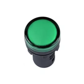 Лампа TDM AD-16DS LED матрица d16мм зеленый 110В AC/DC SQ0702-0068