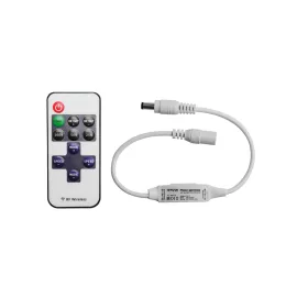 Мини-диммер Apeyron 12В, 72 Вт, RF, пульт кнопочный 04-10