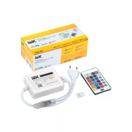 Контроллер с ПДУ IEK ИК RGB, 3 канала, 220В, 1А, 500вт LSC1-RGB-500-IR-20-220-B, изображение 2
