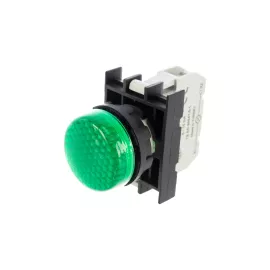 Сигнальная арматура Emas зелёная, с блоком подсветки BY, 100-230В AC B0Y0XY
