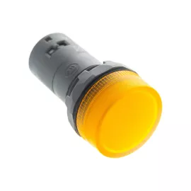 Лампа ABB CL2-523Y желтая со встроенным светодиодом 230В AC 1SFA619403R5233