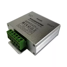 Контроллер Apeyron RGB, 12/24В, 288/576Вт, 3 канала х 8А, IP20, пульт кноп, радио/04-39