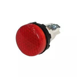 Сигнальная арматура Emas красная 22мм под лампу с резьбой Ba9S 220B, S224NK7
