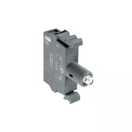 Патрон ABB MLBL-07R, со встроенным светодиодом, красный, 230В, AC 1SFA611621R1071