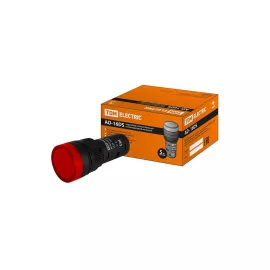 Лампа TDM AD-16DS матрица, d16мм, красный, 24В, AC/DC SQ0702-0056