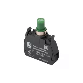 Сменная лампа EKF c основанием XB4, зеленая, 230В, PROxima SQXB4-EML-G