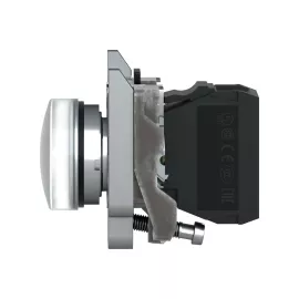 Сигнальная светодиодная лампа Schneider Electric XB4 белая 230В SE XB4BVM1, изображение 2