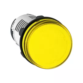 Сигнальная светодиодная лампа Schneider Electric XB7 желтая 24В АС/DC SE XB7EV05BP