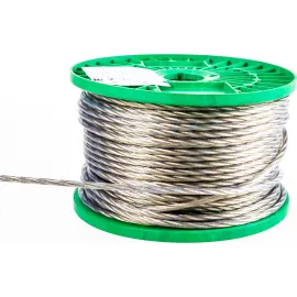 Стальной трос в ПВХ оплетке BEFAST DIN3055 4/5, 100 м TCPVC0405100S, изображение 2