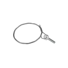 Стальной трос с рым-болтом EKF М6, L-7 м, 2 мм trrbm6-7