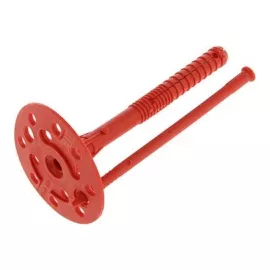 Дюбель для теплоизоляции с пластиковым гвоздём 10х120, 1000шт - накл. Tech-Krep IZO 124885