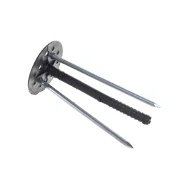 Дюбель для теплоизоляции с металлическим гвоздем Метизный двор 10х120, 100 шт. 4607159068804, изображение 2