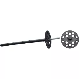 Дюбель для теплоизоляции с металлическим гвоздем INTERFIX ИЗМ 10x140, 600 шт. 18