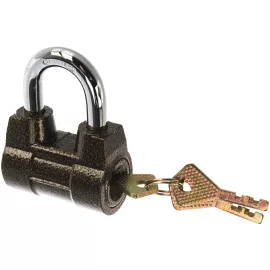 Навесной облегченный замок 60 мм ЗУБР МАСТЕР 3720-4_z01, изображение 2