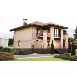 Искусственный камень плоский Leonardo Stone Форли 709 коричневый, изображение 3