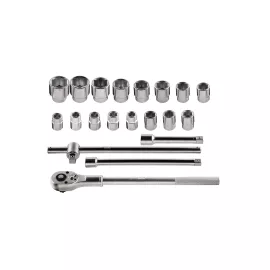 Набор сменных головок 3/4 дюйма 21 штука NEO Tools 08-061, изображение 2