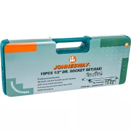 Набор торцевых дюймовых головок 1/2"DR 3/8"-1-1/4" Jonnesway S05H4219S, изображение 2