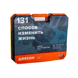 Набор инструментов 1/4 +1/2 Кратон TS-30 multi 131 2 28 09 030, изображение 2