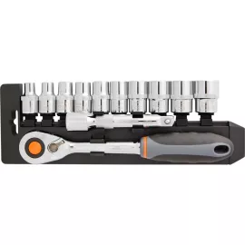 Набор сменных головок NEO Tools 1/2 12 шт 08-654