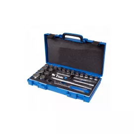 Набор головок с принадлежностями KING TONY 1/2", двенадцатигранные, 8-32 мм, 23 предмета 4023MRV01