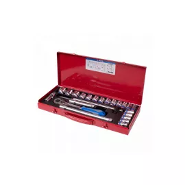 Набор головок с принадлежностями KING TONY 1/2", шестигранные, 10-32 мм, 23 предмета 4528MR90, изображение 2