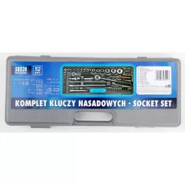 Торцевые головки TOYA 10-32мм, 1/2, 52шт 58520