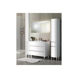 Напольная тумба SANVIT КУБЭ - 90 - 3 белый глянец kkube3090w