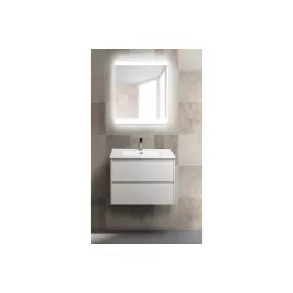 Подвесная база под раковину BelBagno KRAFT-600-2C-SO-BO Bianco Opaco, изображение 2