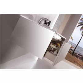 Подвесная тумба SANVIT КУБЭ - 80 - 1 белый глянец kkube1080w, изображение 2