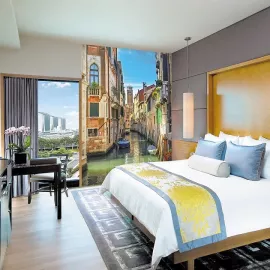 Фотообои виниловые на флизелиновой основе Decocode Романтика Венеции 21-0214-WE 2х2,8 м, изображение 2