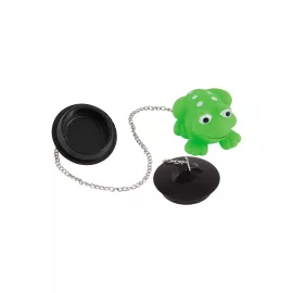 Пробка для ванной Рыжий кот декоративная Лягушка 970057