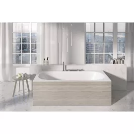 Передняя панель 180 для ванны CITY RAVAK сатиновое дерево, с креплением X000001107