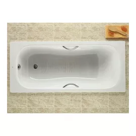 Стальная ванна Roca PRINCESS 160х75 см, противоскользящее покрытие 72203E0000 00002172, изображение 2