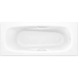 Стальная ванна BLB ANATOMICA HG с шумоизоляцией, 170x75 см, 3.5 мм, с отверстиями для ручек B75L handles