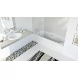 Стальная ванна BLB ANATOMICA HG с шумоизоляцией, 170x75 см, 3.5 мм, с отверстиями для ручек B75L handles, изображение 2