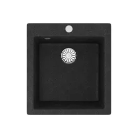 Мойка MIXLINE ML-GM14 антрацит 343, 495х420х190 мм 547627, изображение 2