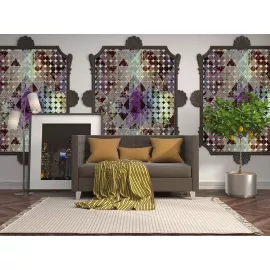 Фотообои виниловые на флизелиновой основе Decocode Геометрика 14-0488-AE 2х2,8 м, изображение 3